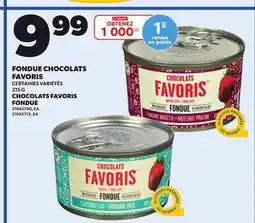 Provigo CHOCOLATS FAVORIS FONDUE, 215 G offer