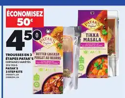 Provigo PATAK'S 3 STEP KITS, 313/315 G offer