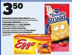 Provigo KELLOGG'S EGGO WAFFLES OR PILLSBURY TOASTER STRUDEL OR SCRAMBLES offer