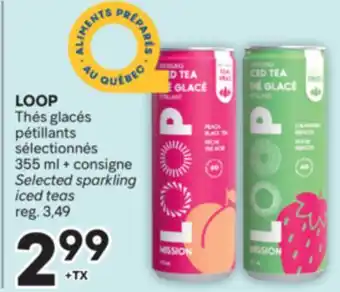 Brunet LOOP Thés glacés pétillants sélectionnés offer