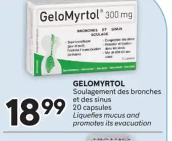 Brunet GELOMYRTOL Soulagement des bronches et des sinus offer