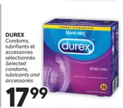 Brunet DUREX Condoms, lubrifiants et accessoires sélectionnés offer