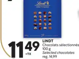 Brunet LINDT Chocolats sélectionnés offer