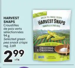 Brunet HARVEST SNAPS Croustilles de pois verts sélectionnées offer