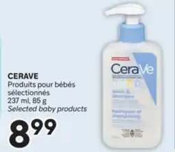 Brunet CERAVE Produits pour bébés sélectionnés offer