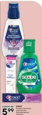 Brunet CREST Produits dentaires sélectionnés offer