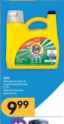 Brunet TIDE Détergents pour la lessive sélectionnés offer