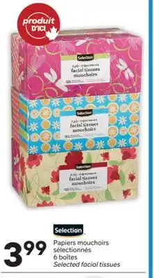 Brunet SELECTION Papiers mouchoirs sélectionnés offer