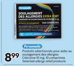 Brunet PERSONNELLE Produits sélectionnés pour aider au soulagement des allergies Cétirizine 10mg offer