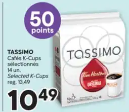 Brunet TASSIMO Cafés K-Cups sélectionnés offer