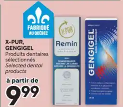 Brunet X-PUR, GENGIGEL Produits dentaires sélectionnés offer