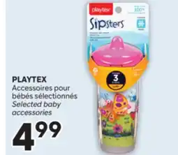 Brunet PLAYTEX Accessoires pour bébés sélectionnés offer