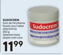 Brunet SUDOCREM Soin de l'érythème fessier pour bébé sélectionné offer