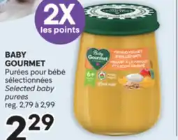 Brunet BABY GOURMET Purées pour bébé sélectionnées offer