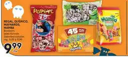 Brunet REGAL, QUÉRICO, MAYNARDS, MAMBA Bonbons sélectionnés offer
