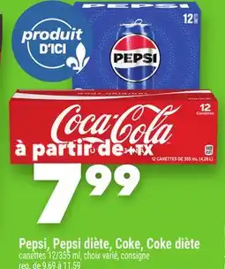Marche Ami PEPSI, PEPSI DIÈTE, COKE, COKE DIÈTE offer