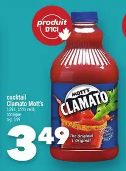 Marche Ami CLAMATO MOTT'S offer