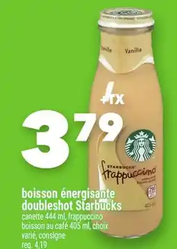 Marche Ami BOISSON ÉNERGISANTE DOUBLESHOT STARBUCKS offer