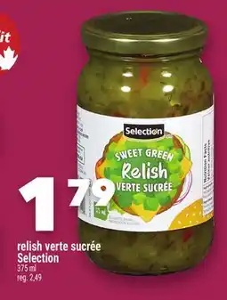 Marche Ami Relish verte sucrée Selection offer