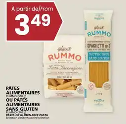 Rachelle-Bery Grocery RUMMO (500 g), RUMMO (340 g) PASTA OR GLUTEN-FREE PASTA offer