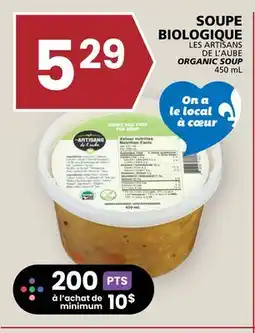 Rachelle-Bery Grocery LES ARTISANS DE L'AUBE ORGANIC SOUP offer