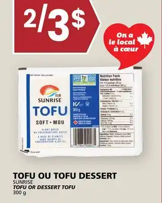 Rachelle-Bery Grocery SUNRISE TOFU OR DESSERT TOFU offer
