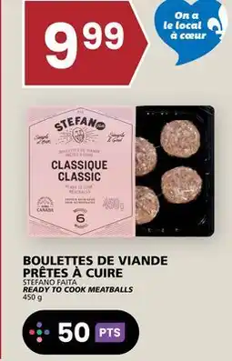 Rachelle-Bery Grocery STEFANO FAITA READY TO COOK MEATBALLS offer