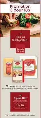 Rachelle-Bery Grocery cheeses and deli meats offer