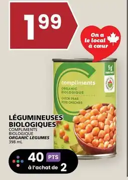 Rachelle-Bery Grocery COMPLIMENTS BIOLOGIQUE ORGANIC LEGUMES offer