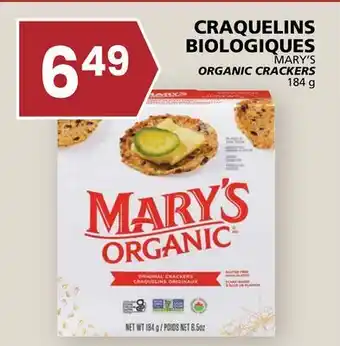 Rachelle-Bery Grocery MARY'S ORGANIC CRACKERS offer