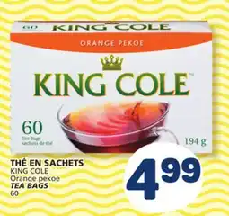 Marché Bonichoix KING COLE Orange pekoe Orange pekoe TEA BAGS offer