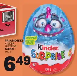 Marché Bonichoix KINDER SURPRISE TREATS offer