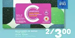 Marché Bonichoix COMPLIMENTS FACIAL TISSUES offer