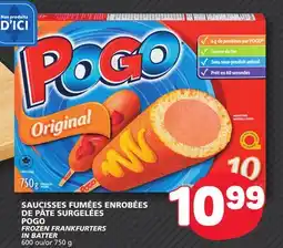 Marché Bonichoix POGO FROZEN FRANKFURTERS IN BATTER offer