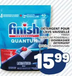 Marché Bonichoix FINISH QUANTUM POWERBALL DETERGENT offer