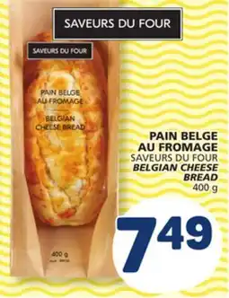 Marché Bonichoix SAVEURS DU FOUR BELGIAN CHEESE BREAD offer