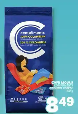 Marché Bonichoix COMPLIMENTS GROUND COFFEE offer