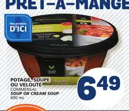 Marché Bonichoix COMMENSAL SOUP OR CREAM SOUP offer