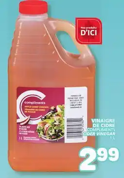 Marché Bonichoix COMPLIMENTS CIDER VINEGAR offer