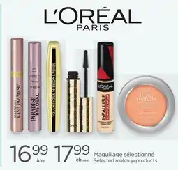 Proxim L'ORÉAL PARIS Maquillage sélectionné/ Selected makeup products offer