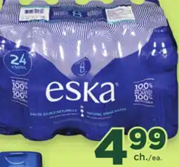 Proxim ESKA Natural spring water offer