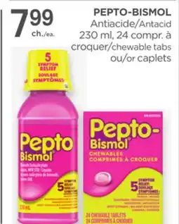 Proxim PEPTO-BISMOL Antacid, chewable tabs offer