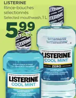 Proxim LISTERINE Selected mouthwash offer