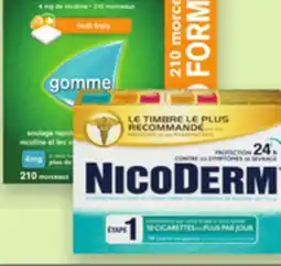 Proxim NICORETTE, NICODERM offer