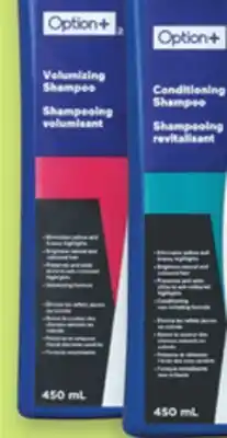 Proxim OPTION+ Blue Shampoo offer