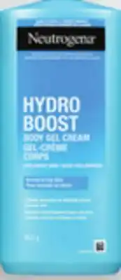 Proxim NEUTROGENA Body gel cream offer