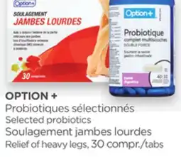 Proxim OPTION + Selected probiotics offer