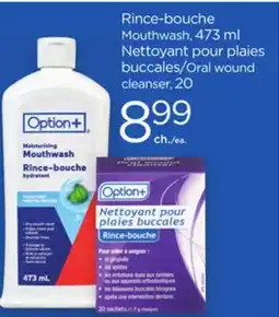 Proxim Option Mouthwash Oral wound cleanser offer