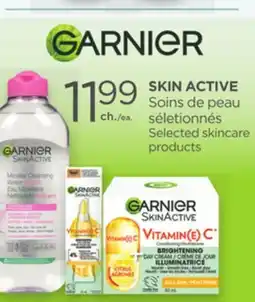 Proxim GARNIER SKIN ACTIVE Selected skincare products offer