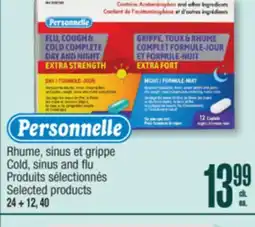 Jean Coutu PERSONNELLE Cold, sinus and flu offer